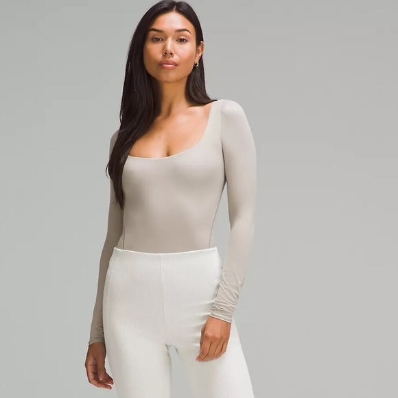 NEW! WUNDERMOST Square-Neck Bodysuit LULULEMON, Size XS - Picture 5 of 13